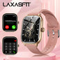 LAXASFIT 2025 New Smart Watch Bluetooth Call Message Reminder 24 Hour Health Monitoring Smart Watch Gift for Men and Women